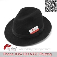 [SHIP HOẢ TỐC ] [CÓ SẴN]Mũ nón phớt fedora chất liệu nỉ/ dạ THẬT 100%, cao cấp cho trung niên, lớn tuổi, người già, cổ đ