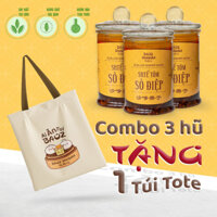 [SHIP HỎA TỐC] Combo 3 hũ Sa Tế Tôm Sò Điệp - TẶNG 1 túi tote siêu xinh xắn