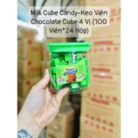[Ship Hỏa Tốc] [Giá Sỉ] Thùng 24 hộp kẹo choco cube candy(hộp 100 viên) date mới siêu hot