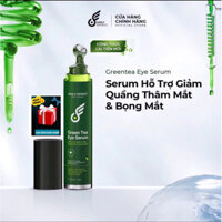 (Ship Hỏa Tốc) Green Tea Eye Serum Thanh Lăn Giảm Thâm Bọng Mắt Daily Effect 25ml - Kèm Quà
