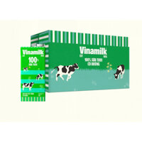 (Ship hỏa tốc HCM) Thùng 12 hộp Sữa tiệt trùng Vinamilk 1 lít (các loại)
