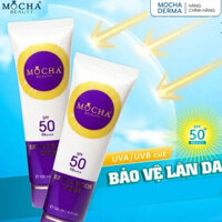 Ship Hỏa Tốc - Kem Chống Nắng MOCHA 120ml Chính Hãng 100%  SPF 50 PA+