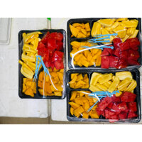 [Ship Hỏa Tốc] Khay Mix Trái Cây Dưa Hấu - Mít - Xoài Cát Chu