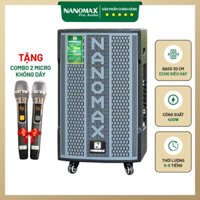(ship hỏa tốc) Loa Nanomax SK-12X3, bass 30 cm. Hàng chính hãng, tặng 2 micro không dây UHF