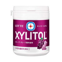 (Ship hỏa tốc) LOTTE - Kẹo Cao Su Nho, Xylitol, Grape Chewing Gum (143g)