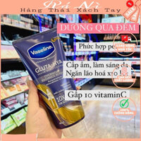 [SHIP HỎA TỐC] Sữa dưỡng thể Vaseline 10X Xanh Healthy Bright Gluta Hya Serum Burst Lotion Overnight Radiance Repair 300