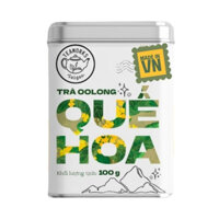 (Ship hỏa tốc)  TEAWORKS - Trà Oolong Quế Hoa, Oolong Tea with Dried Osmanthus Flower (100g)