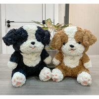 (Ship Hỏa Tốc Tp Hcm) Thú Bông Baby Dog Chó lông xù Dễ thương, Hàng Quảng Châu Xịn Xò, Size 30cm