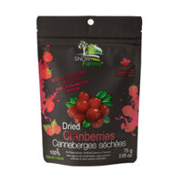 (Ship hỏa tốc) Trái Nam Việt Quất Khô Tự Nhiên Vị Mâm Xôi, Dried Cranberries with Raspberry Flavour, 2.65 oz (75g)