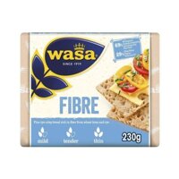 (Ship hỏa tốc) WASA - Bánh Lúa Mạch Nguyên Hạt Giàu Chất Xơ, Fibre Rye Crispbread (230g)