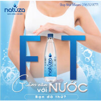 [SHIP HOẢ TỐC](Thùng 24 chai) NƯỚC UỐNG ĐÓNG CHAI ION KIỀM TỰ NHIÊN NATUZA 8.5