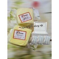 (SHIP TOÀN QUỐC) 1kg phô mai kéo sợi mozzarella (500gx2) có thùng xốp và 1 đá gel giữ nhiệt