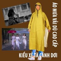 Ship toàn quốc Áo mưa ĐẸP kiểu dáng cánh dơi vải dù cao cấp chống thấm trong, cực bền.