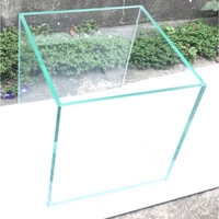 [SHIP TOÀN QUỐC] Bể Cá Để Bàn Mini Cubic 30x30x30 Kính 5 Ly, Mài Tay Thủ Công, Bể Cá, Phong thuỷ