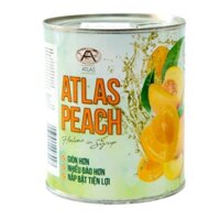 (ShipHỏaTốc) ATLAS GARDEN - Đào Đóng Hộp, Atlas Peach, Halves in Syrup (825g)