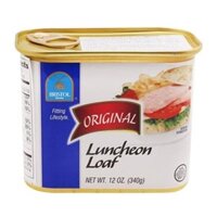 (ShipHỏaTốc) BRISTOL - Giăm Bông Truyền Thống, Original, Luncheon Loaf, Pork & Chicken, 12 oz (340g)