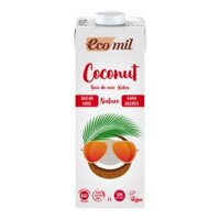 (ShipHỏaTốc) ECOMIL - Sữa Dừa Không Đường Hữu Cơ, Bio Coconut Milk, Sugar Free (1L)