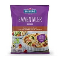 (ShipHỏaTốc) EMBORG - Phô Mai Emmental Bào Sợi, Emmentaler, Shredded, 45% (200g)