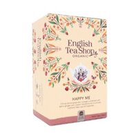 (ShipHỏaTốc) ENGLISH TEA SHOP - Trà Cam, Sả, Gừng, Quế Hữu Cơ, Happy Me, 20 Túi Trà, 1.06 oz (30g)