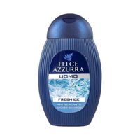 (ShipHỏaTốc) FELCE AZZURRA - Tắm Gội Toàn Thân Cho Nam, Shower Shampoo for Men, Fresh Ice, Rinfrescante, 8.45 (250ml)