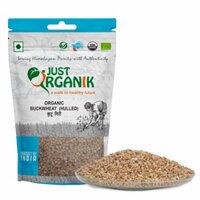 (ShipHỏaTốc) JUST ORGANIK - Hạt Kiều Mạch Hữu Cơ, Organic Buckwheat-Hulled (500g)