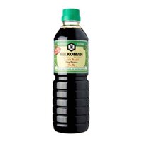 (ShipHỏaTốc) KIKKOMAN - Nước Tương Ít Muối, Naturally Brewed Less Salt Soy Sauce, 20.3 fl oz (600ml)