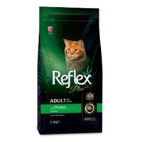 (ShipHỏaTốc) LIDER PET FOOD - Thức Ăn Cho Mèo Lớn Vị Gà, Reflex Plus, Adult Cat Food, Chicken (1.5kg)
