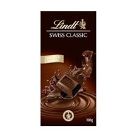 (ShipHỏaTốc) LINDT - Socola Đắng Thụy Sĩ, Swiss Classic, Swiss Dark Chocolate (100g)