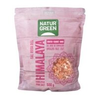 (ShipHỏaTốc) NATURGREEN - Muối Hồng Himalaya Dạng Hạt, Himalayan Pink Salt (500g)