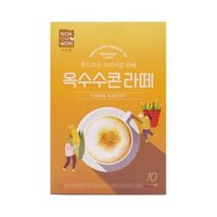 (ShipHỏaTốc) NOKCHAWON - Latte Bắp, Corn Latte, 10 Gói (180g)