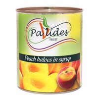 (ShipHỏaTốc) PAVLIDES - Đào Miếng Ngâm Siro, Peach Halves in Syrup, 28.9 oz (820g)