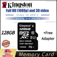 ♥Shipping Vận Chuyển + COD♥KINGSTON Thẻ Nhớ 128GB SDXC TF Class 10 Taiwan Thẻ Micro Sd Cho Điện Thoại Loptop