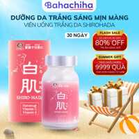 Shirohada viên uống trắng da mờ sạm nám từ thiên nhiên Genki Fami Nhật Bản [Chính hãng] - Bahachiha