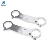 Shiwaki Xe Máy Phuộc Trước Yokes Kẹp Cho Xe Đạp Bụi Bẩn Động Cơ Mini 47cc 49cc