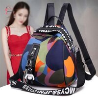 Shngki Ba Lô Đa Năng Mới Nữ Chống Thấm Nước Oxford Bagpack Trộm Ba Lô 2021 MNS