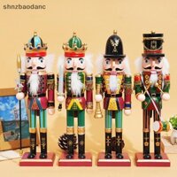 [Shnzcc] 1 Cái 30cm Phong Cách Vintage Nutcracker Con Rối Bằng Gỗ Vẽ Tay Nutcracker Lễ Hội Sưu Tập Con Rối Đồ Chơi Quà Tặng Trang Trí Giáng Sinh EFYS