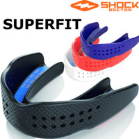 ShockDoctor Mouthguard SUPERFIT Black (8801A), White (8802A), Royal Blue(8815A), Red (8820A) Shock Doctor Martial Arts Gym muscle training sports daily 100% Authenticity direct from Japan