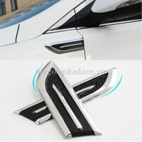 [SHOCKKK ] Bộ 2 mang cá giả hốc gió trang trí sườn xe Ô tô, xe hơi