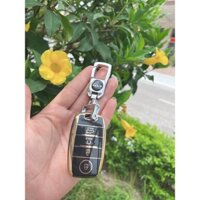 [SHOCKKK] ốp bọc chìa khoá silicon đen vàng cho xe kia seltos_kia Sonet