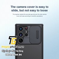 [SHOCKKK ] Ốp lưng bảo vệ Camera SamSung Galaxy S22 Ultra chính hãng NILLKIN CamShield