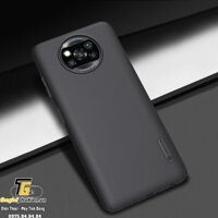 [SHOCKKK ] Ốp lưng nhựa cứng chính hãng Nillkin dạng sần cho Xiaomi POCO X3 Pro, X3 NFC