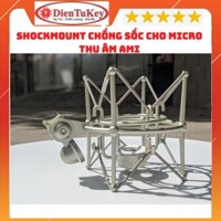 Shockmount chống sốc cho micro thu âm At100, BM900, SM-8, K600 chống rung chống truyền âm từ mặt bàn, khi đang livetream