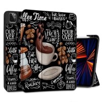 Shockproof Case for iPad Pro 11 12.9 13" M4 2024-2018 Air 11 13" M3 M2 2025 2024 Air4 Air5 iPad 10.9 10th & iPad A16 11th PU Leather Tablet Cover