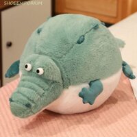 Shoeemporium Blowfish Búp bê sang trọng Trang trí nội thất Đồ chơi động vật nhồi bông Quà tặng sinh nhật Trang trí trong nhà Sự kiện tốt nghiệp Hoạt hình Đồng hành Đồ chơi Gối ném cá sấu