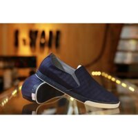 [Shoeszz] [SALE OFF] GIÀY LƯỜI VẢI CAO CẤP LEVO- GIÀY LƯỜI NAM SLIPON