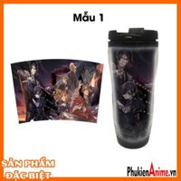 Shop Anime HCM - Ly nhựa giữ nhiệt in hình Anime Hắc Quản Gia