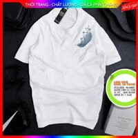 Shop Áo thun nữ big size - Áo phông nam nữ trắng - Áo thun nam cho người béo (Hình Thật Shop Tự Chụp)