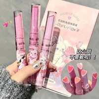 Shop Ba Mảnh Gói Vườn Thỏ Trái Tim Tình Yêu Chắc Chắn Son Bóng Nước Bóng Son Môi Gương Lip Glaze Fine Nhấp Nháy Chống Dính Cốc Chống Phai Màu Làm Trắng 543