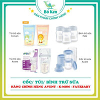Shop Bố Ken Cốc/Túi Trữ Sữa [Hàng chính hãng Philips Avent - K-Mom - Fatzbaby]