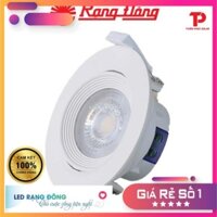 [Shop Chính Hãng] Đèn LED Downlight âm trần xoay góc 6,5W Rạng Đông AT02L XG 76/6.5W